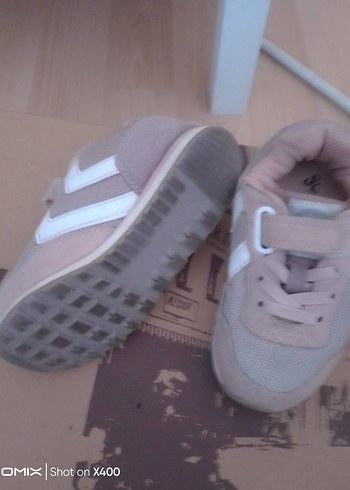 Hummel Bej Kız Çocuk Sneakers Velcro Bağcıklı
