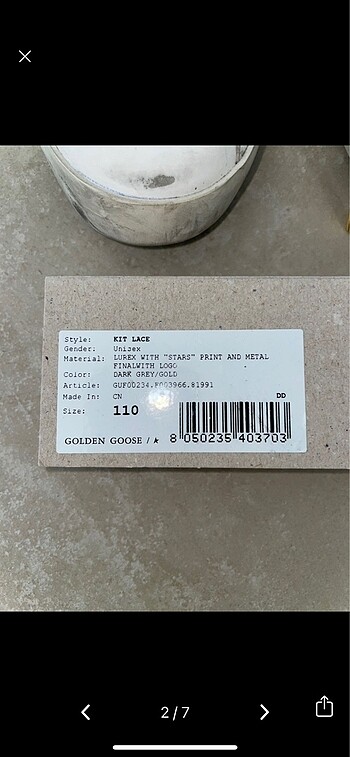 38 Beden beyaz Renk Golden Goose
