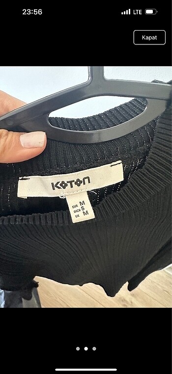 Zara Koton kazak
