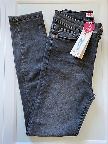 Koton Yüksek Bel Siyah Pantalon