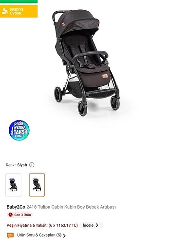 Baby2go kabin boy bebek arabası