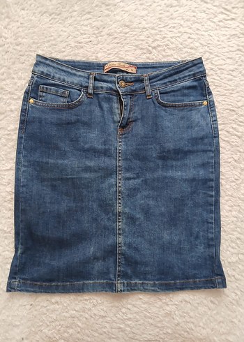 m Beden Vintage Denim Kadın Etek