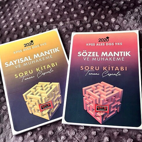 KPSS ALES DGS YKS sınavları için sayısal ve sözel mantık kitapla