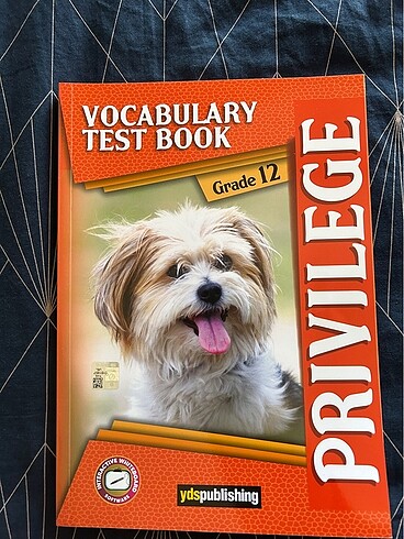 Vocabulary test book 12 yds