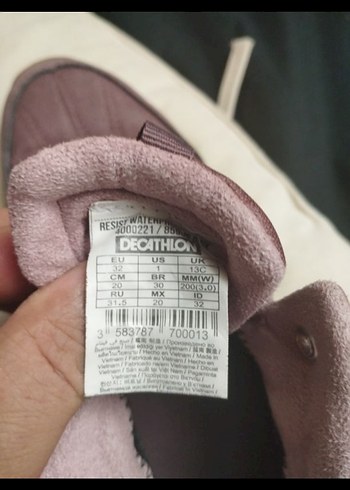 Decathlon marka kız çocuk botu - Görsel 5
