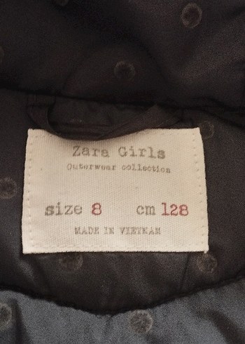 Zara Siyah Kapüşonlu  Mont - Görsel 4