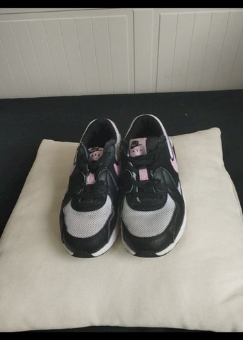 Pembe Siyah Bağcıklı nike Spor Ayakkabı - Görsel 3