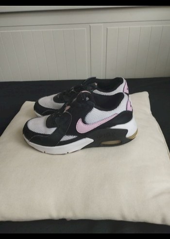 Pembe Siyah Bağcıklı nike Spor Ayakkabı - Görsel 4