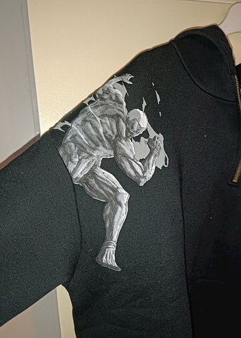 kapşonlu erkek sweet - Görsel 4