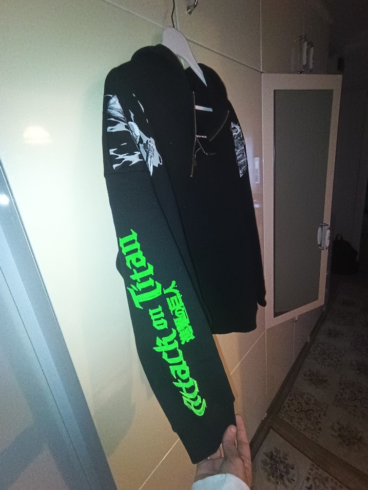 kapşonlu erkek sweet - Görsel 3