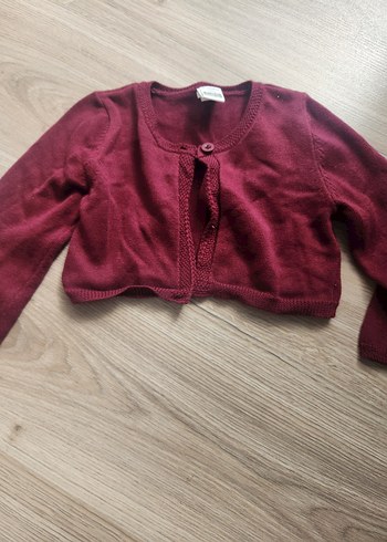 9-12 Ay Beden gri Renk jile elbise ve bolero takim