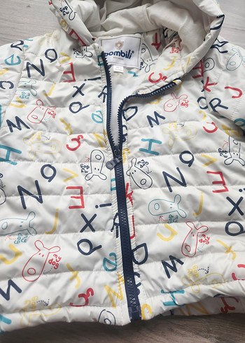 Kapüşonlu Baskılı Erkek Çocuk Mont - Görsel 3