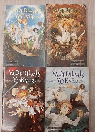 Vadedilmiş Yok Yer 1 2 3 4 Manga The Promised Neverland