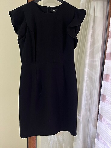 Adl Mini Siyah Elbise (XL beden)