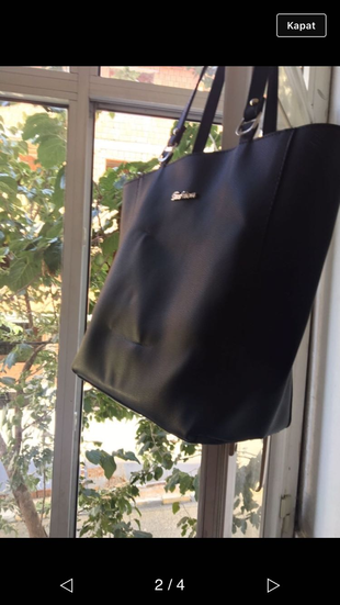 s Beden siyah Renk Mükemmel çanta