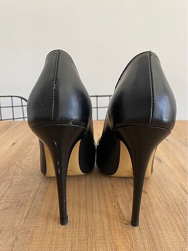 38 Beden siyah Renk Stiletto ayakkabı