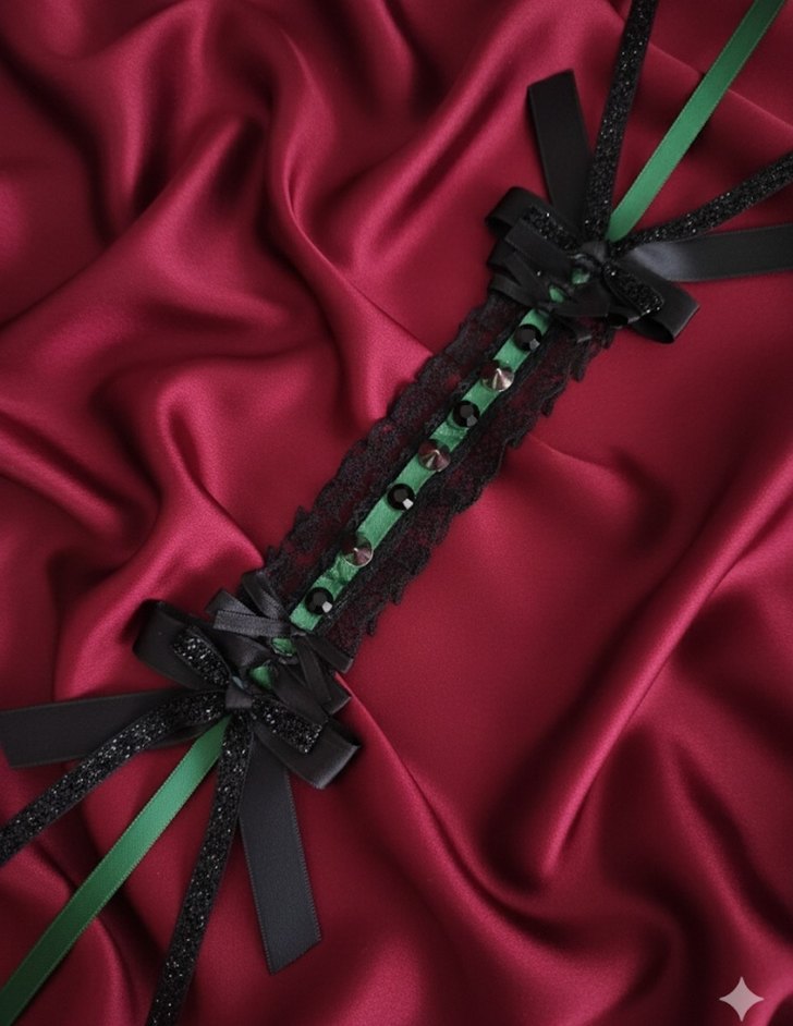 Gotik Fiyonk Headband - Görsel 3