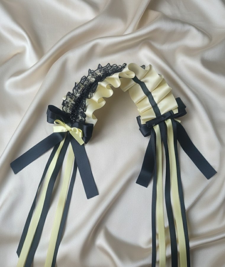 Anime & Lolita & Gotik Saç Aksesuarı Headband - Görsel 2