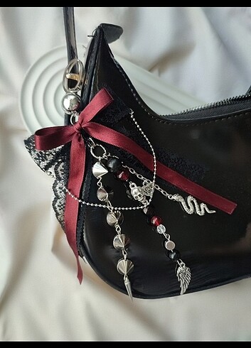 Sheinside Coquette Y2K Gotik Çanta Süsü Charmı