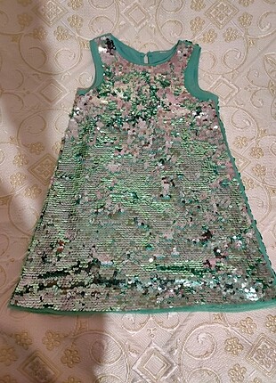H&M H&M payetli abiye elbise 6yaş 116 cm