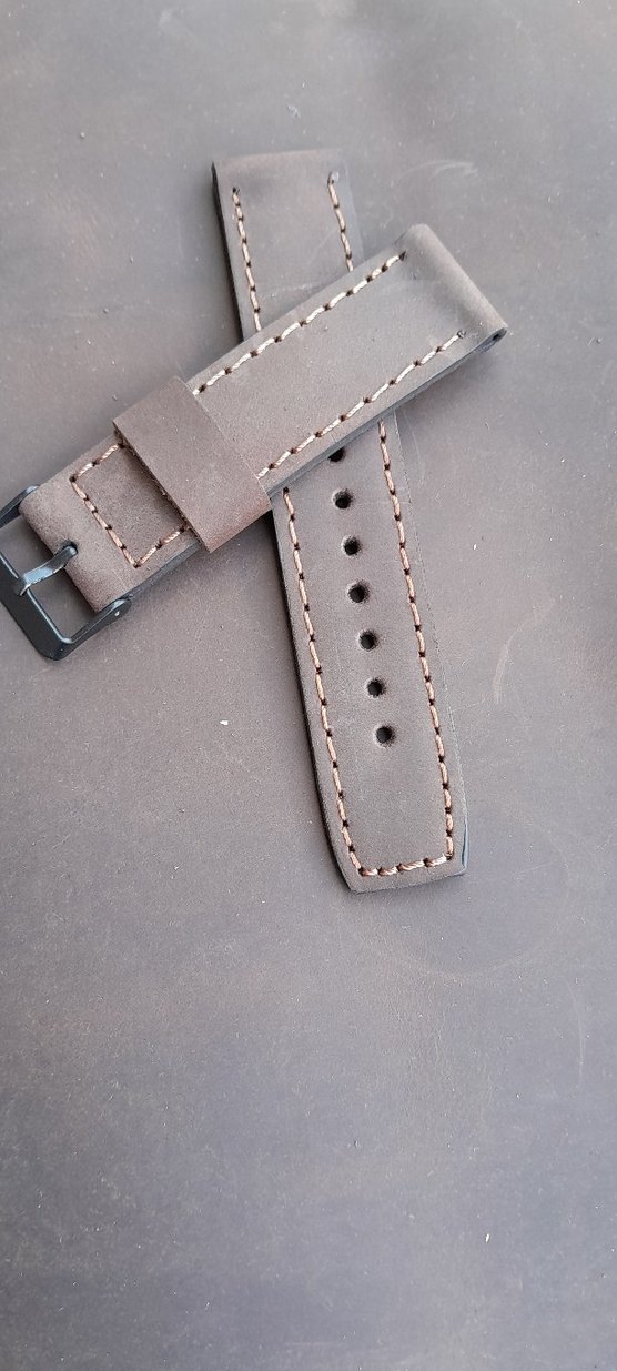 Koyu Kahverengi  Erkek Saat Kayışı fossil  4656 model  uyumludur - Görsel 3