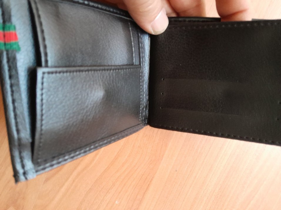 Siyah Erkek Cüzdanı, Baskılı, Şık Tasarım - Görsel 4