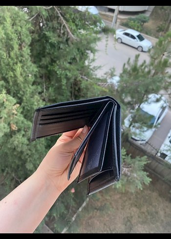 Diğer Siyah Minimalist Erkek Cüzdanı