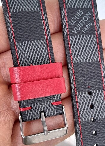  Beden Louis Vuitton gri saat kordonu 