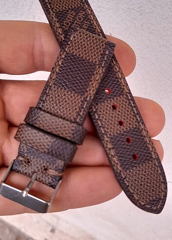 Louis Vuitton kahve saat kordonu 