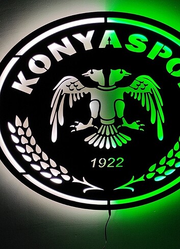 Tasarımcı Konyaspor ışıklı tablo