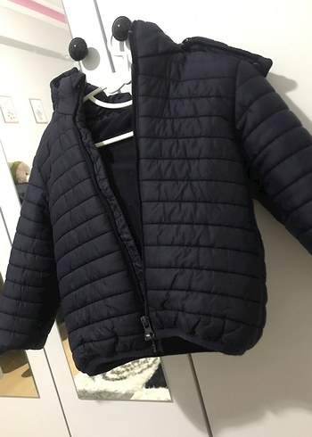 Diğer Fermuarlı Koyu Gri Erkek Çocuk Mont