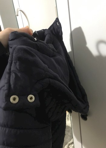 24-36 Ay Beden Fermuarlı Koyu Gri Erkek Çocuk Mont