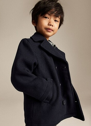 10 Yaş Beden H&M 9-10 Yaş Denizci Kabanı 