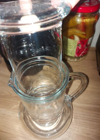 Cam Kulplu Sürahi - Görsel 3