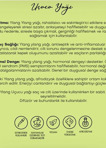 Ylang ylang Uçucu yağ - Görsel 5
