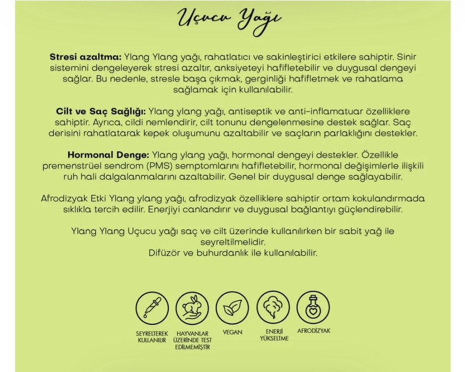 Ylang ylang Uçucu yağ - Görsel 5