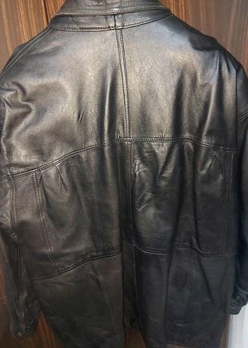Hakiki Deri Ceket - Görsel 13