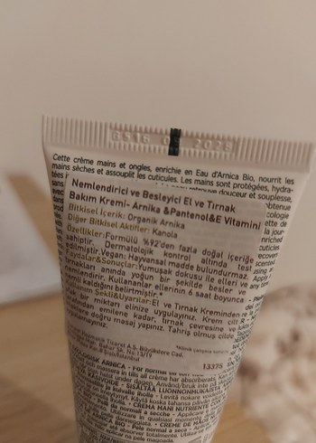 Yves Rocher Organik Arnika Suyu El Kremi - Görsel 3