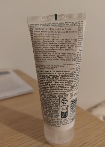 Yves Rocher Organik Arnika Suyu El Kremi - Görsel 2