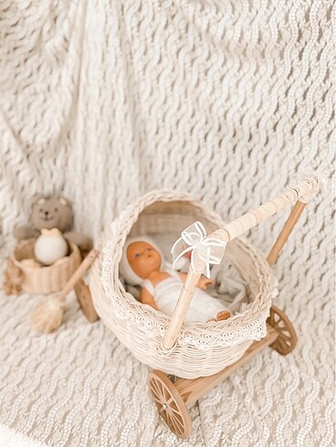 Diğer Rattan Bebek Arabası