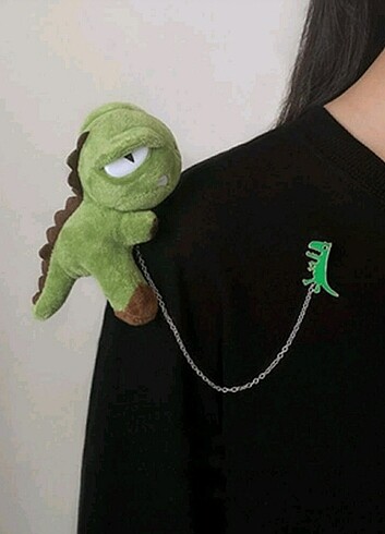 Dino Brooch