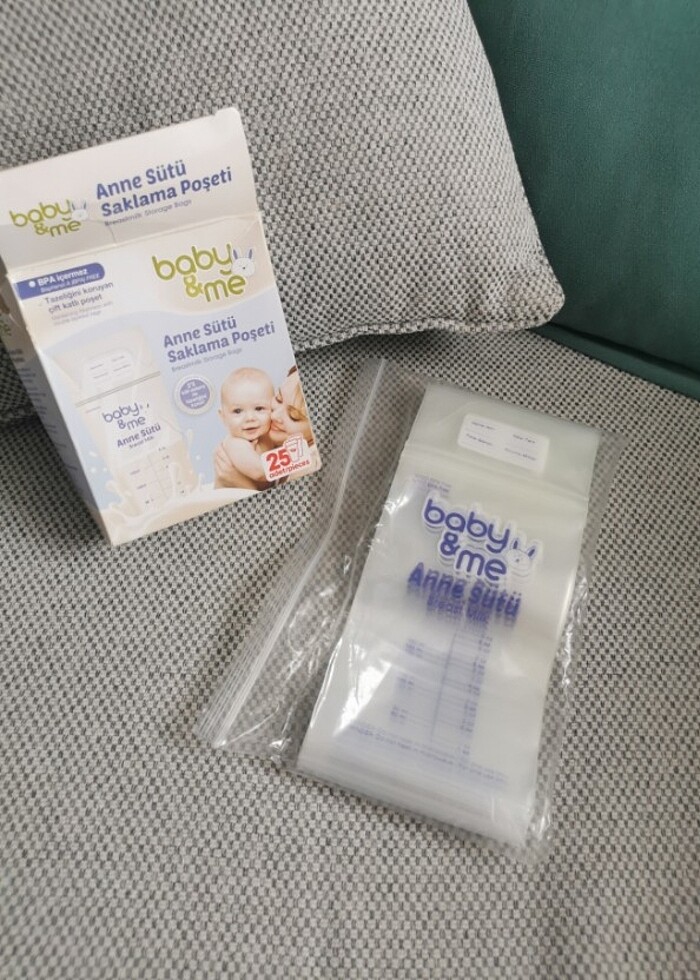 Süt saklama poşeti  - Görsel 2