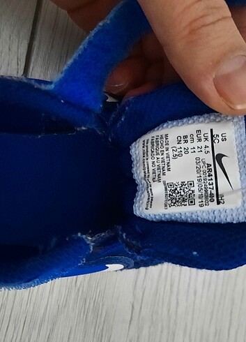 21 Beden Nike orjinal spor ayakkabi 