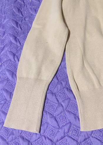 Kadın Pamuklu Triko Kazak - Görsel 3