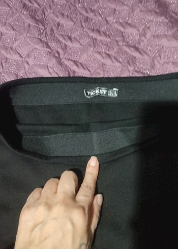 Siyah Midi Kadın Etek - Görsel 2