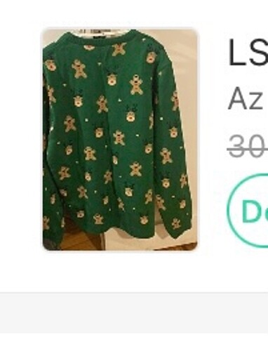 Lsw hiç kullanılmamış kazak