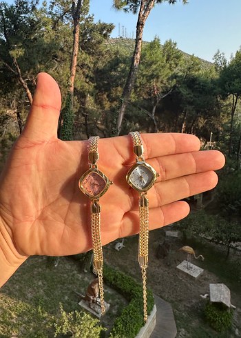 American Vintage Zincir Detaylı Vintage Kadın Saatleri