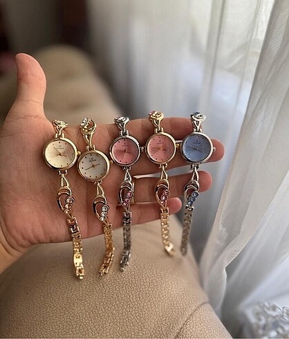 Beden çeşitli Renk Yeni Vintage Bayan Saati