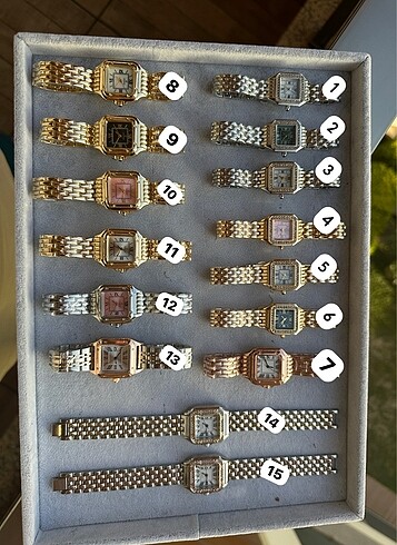 Cartier Modeli Bayan Saati