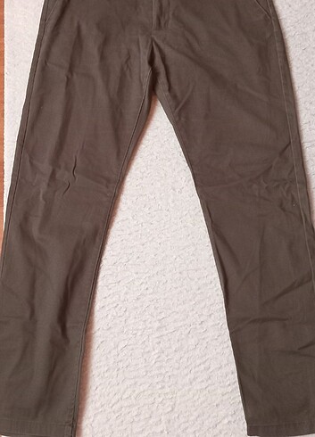 31 Beden haki Renk H&M erkek kanvas pantolon